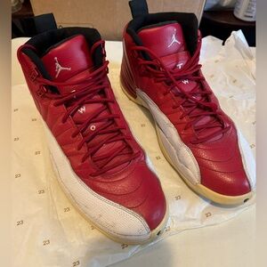 Air Jordan 12 Retro Gym Red 2016 Size 12